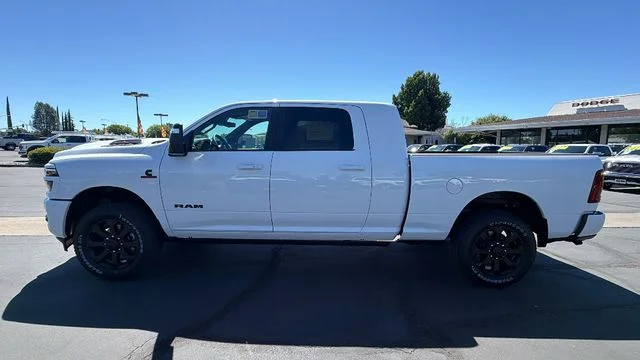 New 2026 Bright White Clear-Coat Exterior Paint RAM Laramie image 7