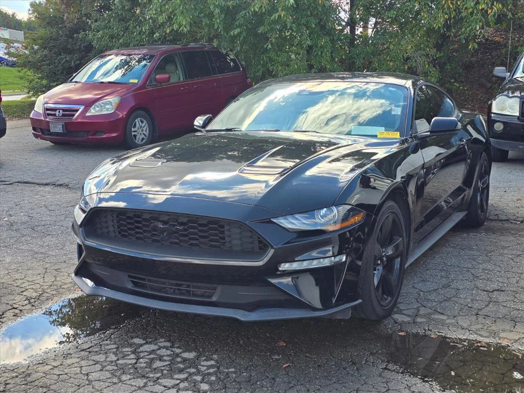 Used 2021 Black Ford EcoBoost image 2