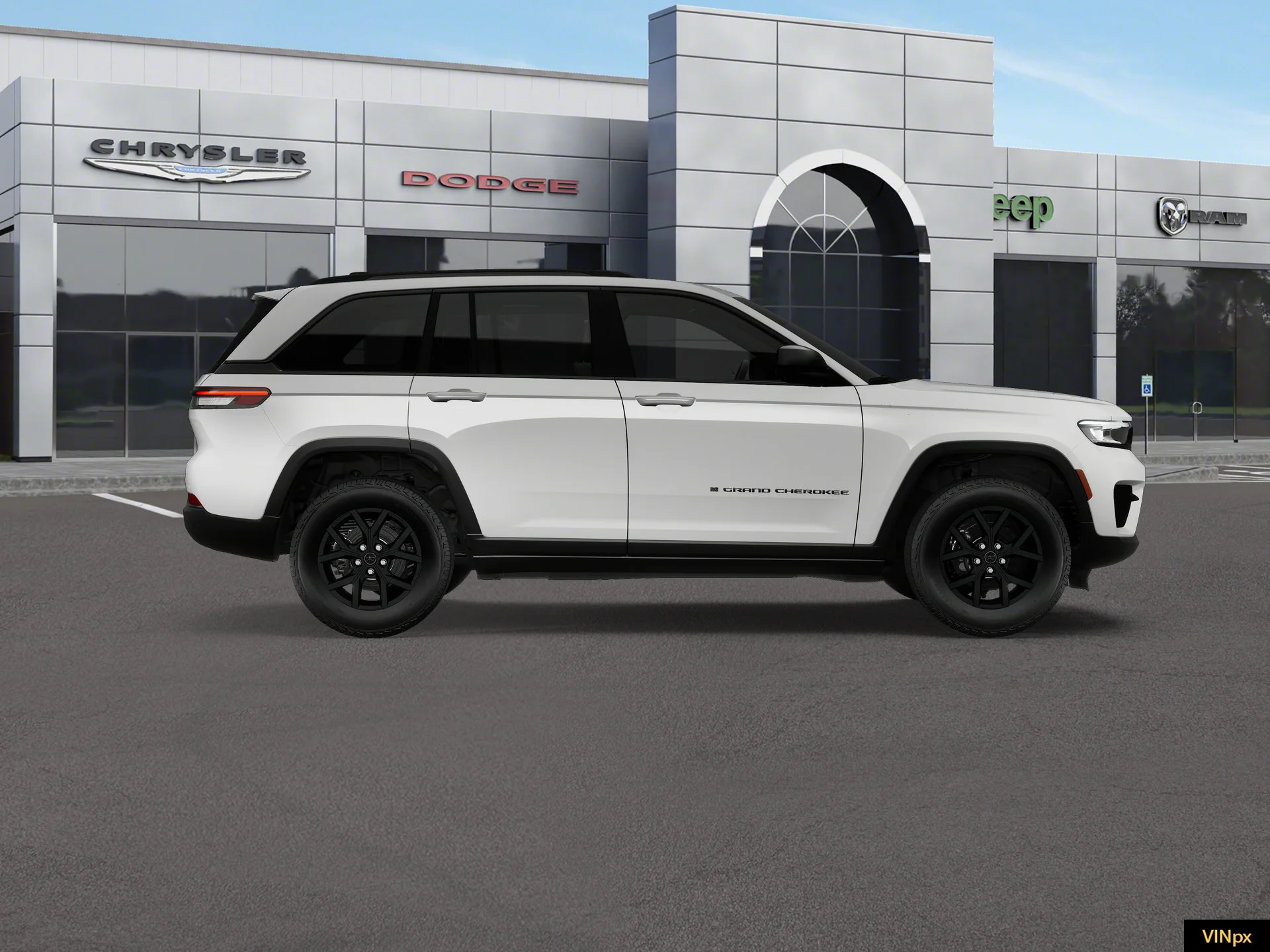 New 2027 Bright White Clearcoat Jeep Laredo X image 4