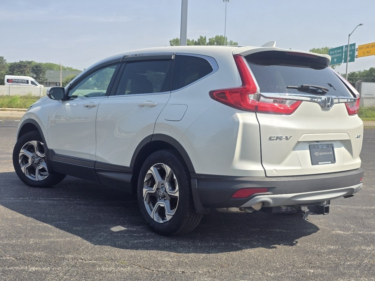 Used 2017 White Honda EX-L image 12