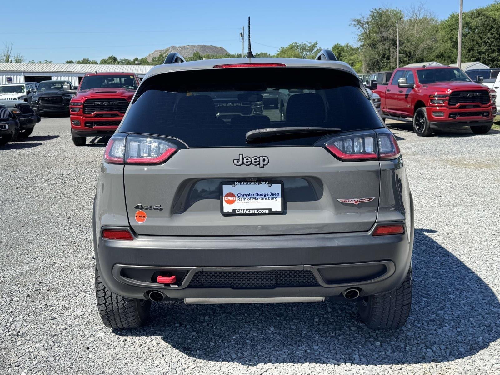Used 2022 Sting-Gray Clearcoat Jeep Trailhawk image 25