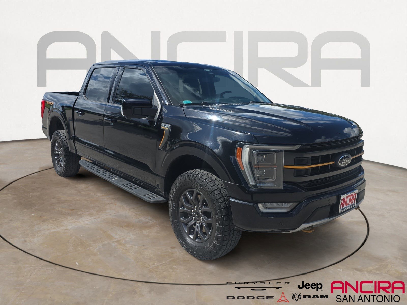 Used 2022 Black Metallic Ford Tremor image 1