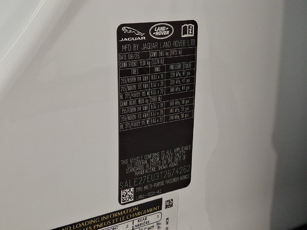New 2026 Fuji White Land Rover X-Dynamic SE image 20