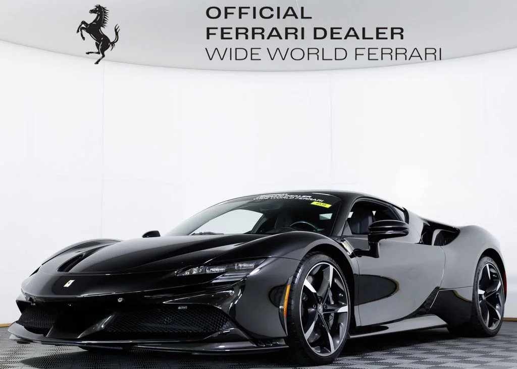 Certified Used 2022 Nero Ferrari Base image 1