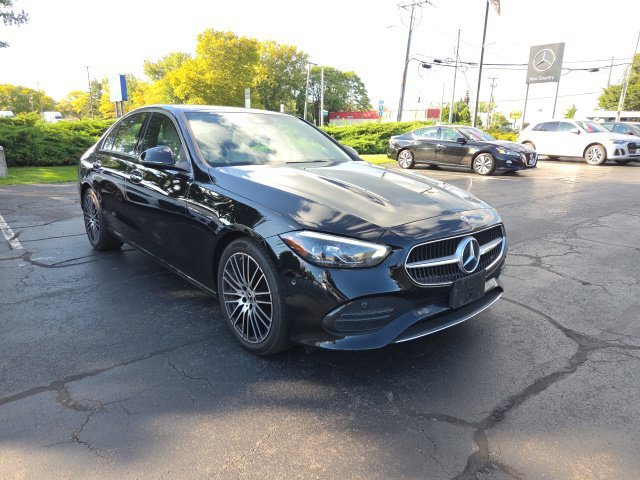 Certified Used 2024 Black Mercedes-Benz C 300 image 1