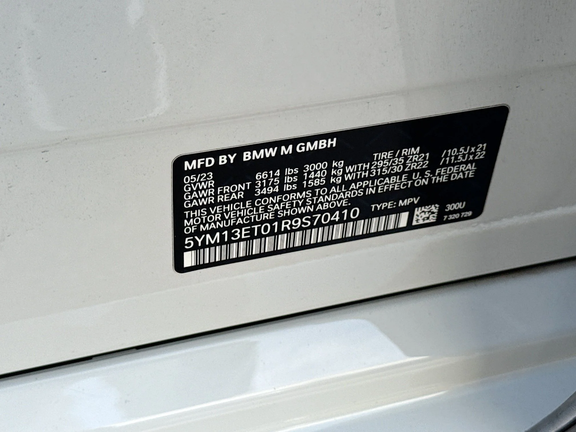 Used 2024 Alpine White BMW Competition image 46