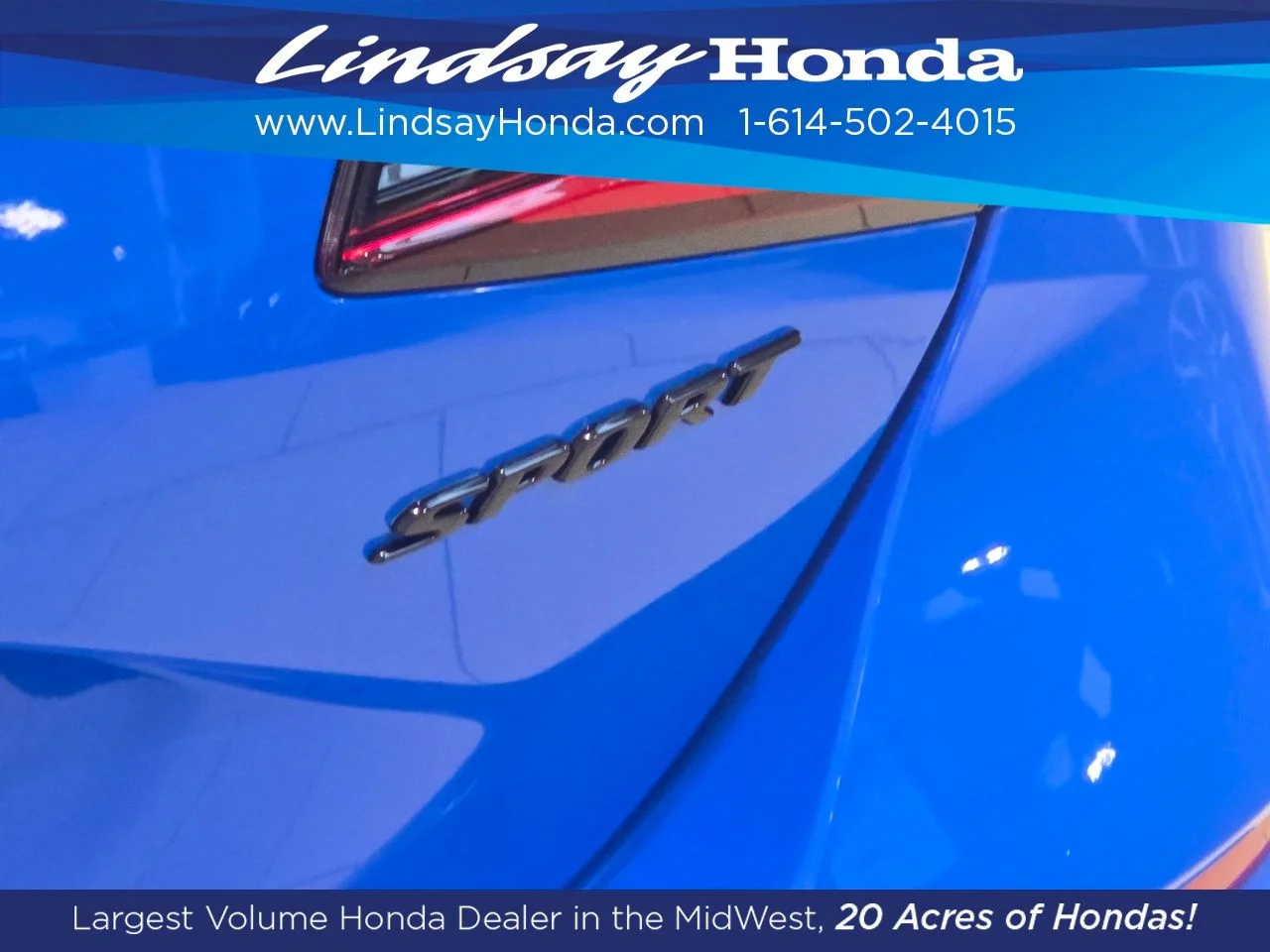 New 2026 Boost Blue Pearl Honda Sport image 14