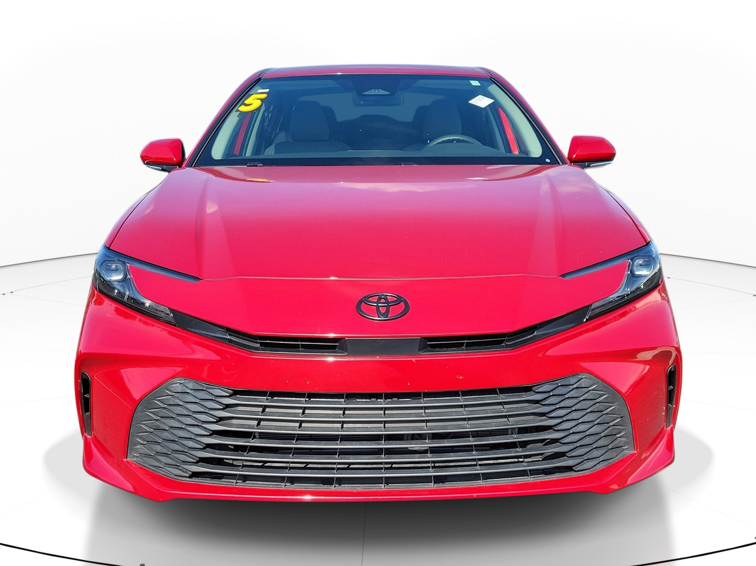 Used 2025 Red Toyota LE image 1