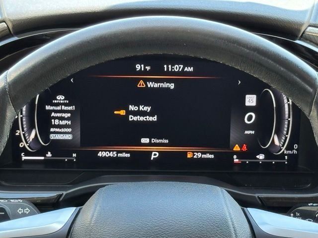 Used 2022 Gray INFINITI LUXE image 23
