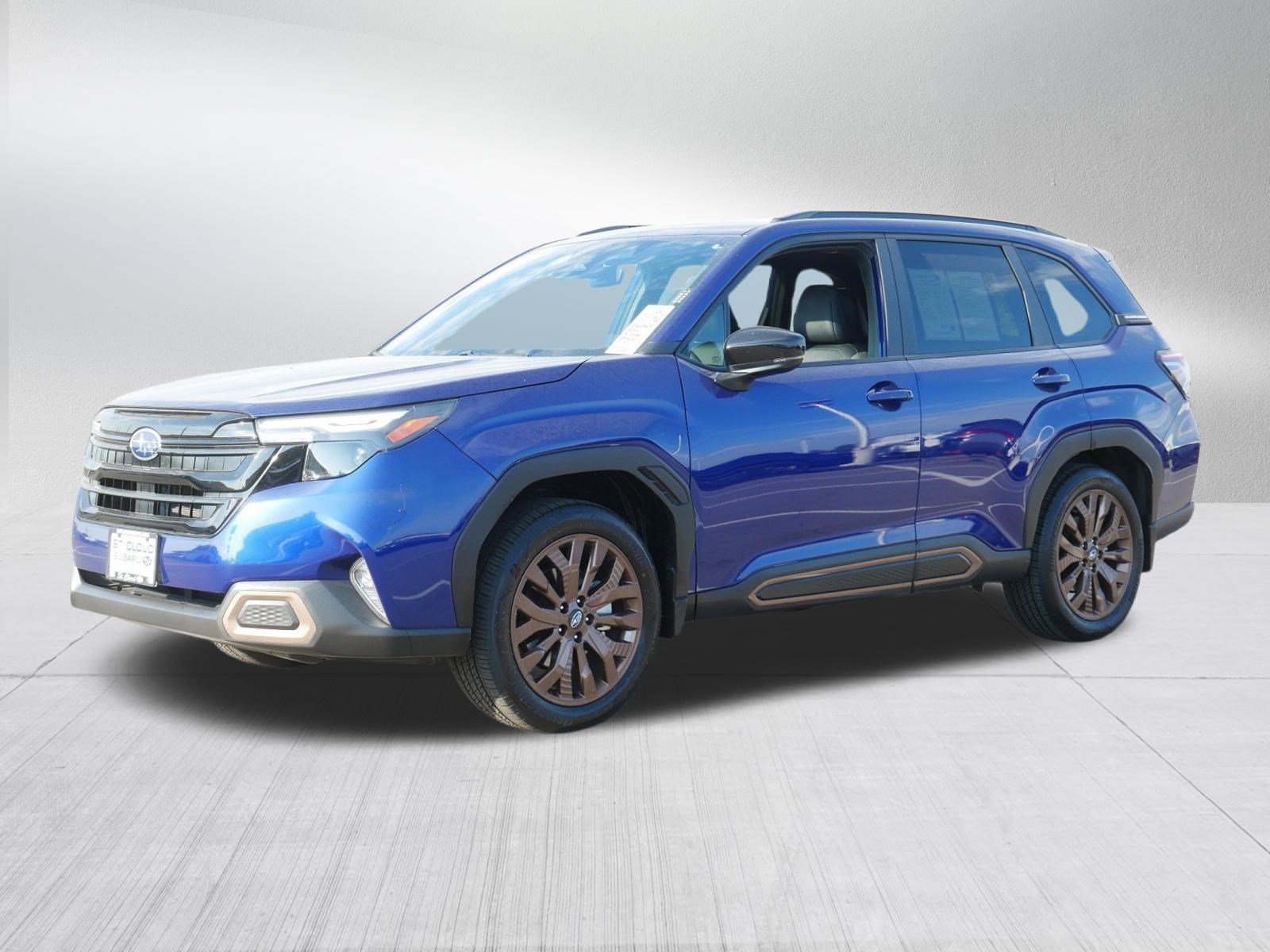 Certified Used 2025 Sapphire Blue Pearl Subaru Sport image 3