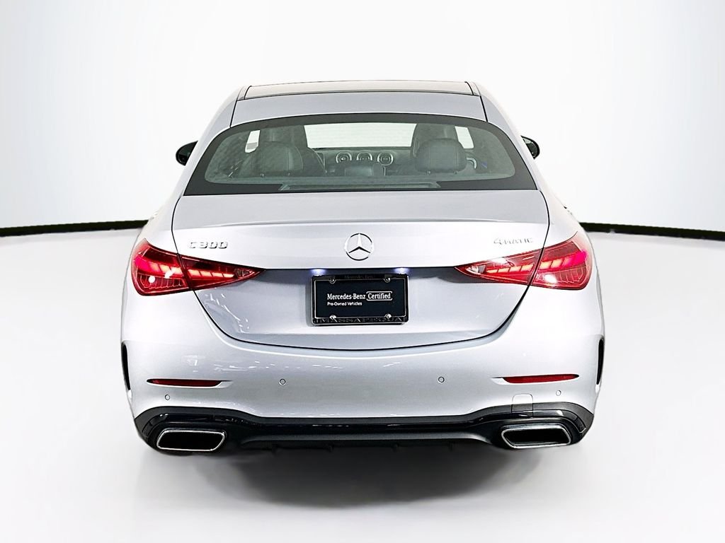 Certified Used 2023 Gray Mercedes-Benz C 300 image 4