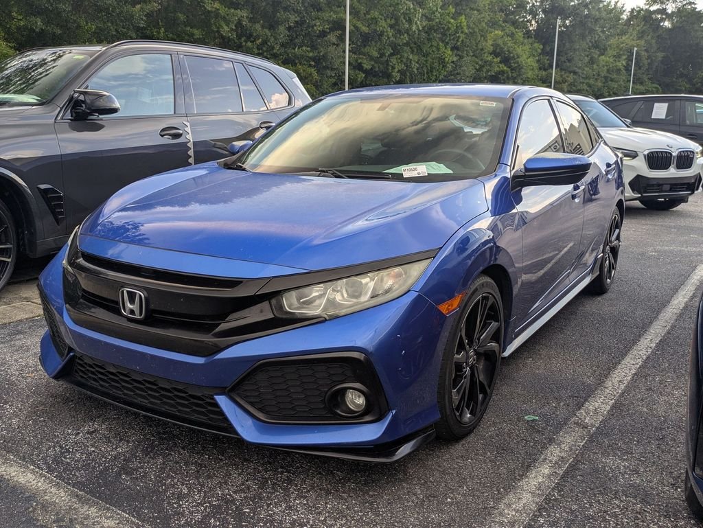 Used 2018 Blue Honda Sport image 1