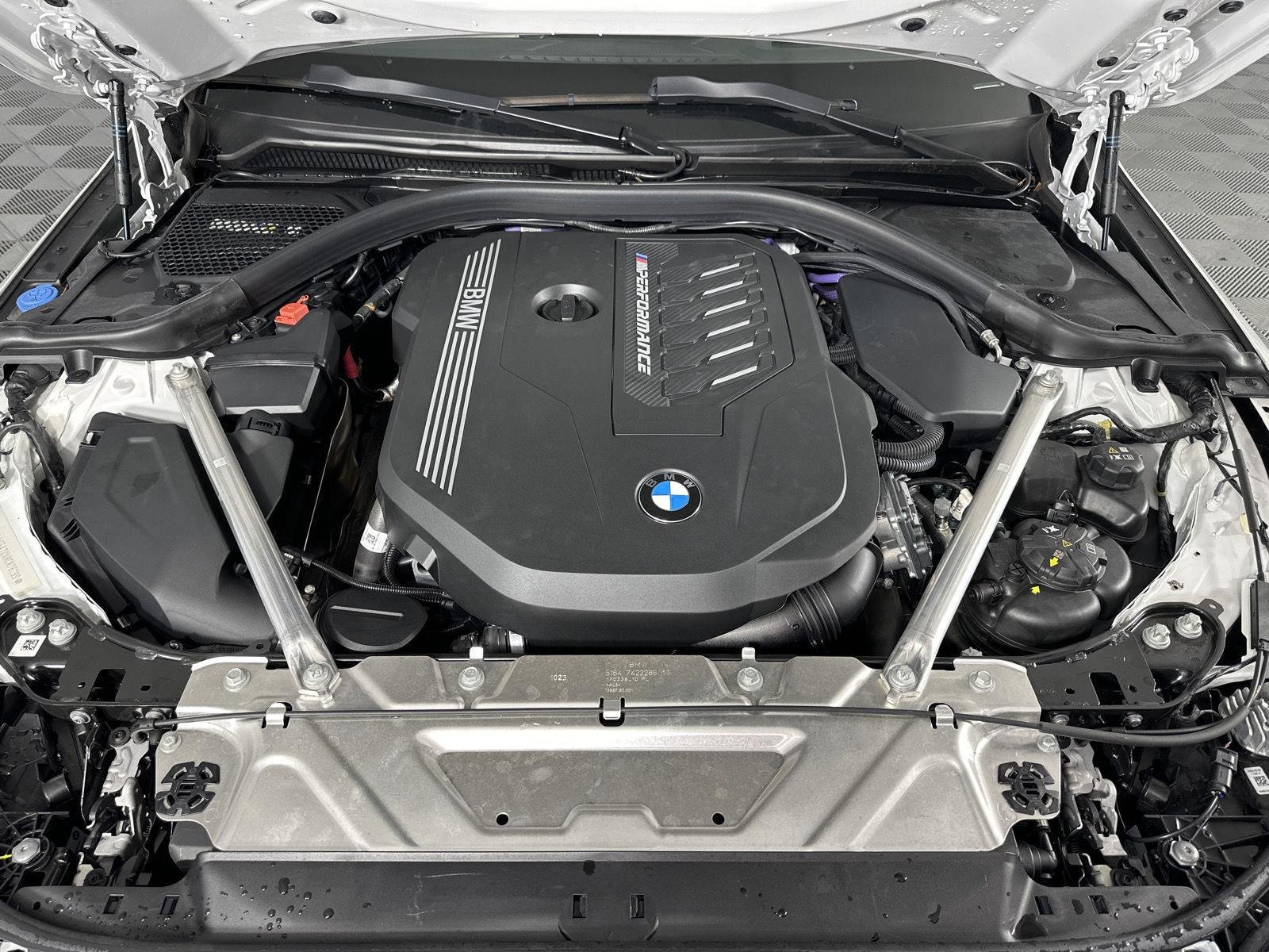 Certified Used 2024 Mineral White Metallic BMW M440i xDrive image 4