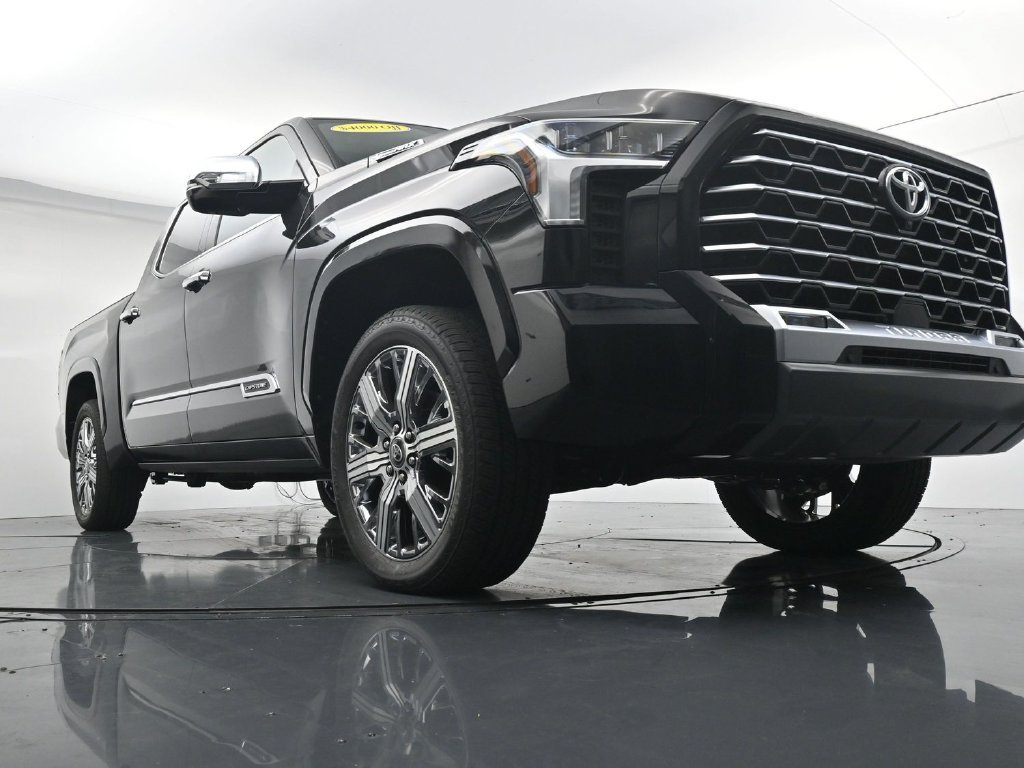 New 2026 Midnight Black Metallic Toyota Tundra Capstone image 18