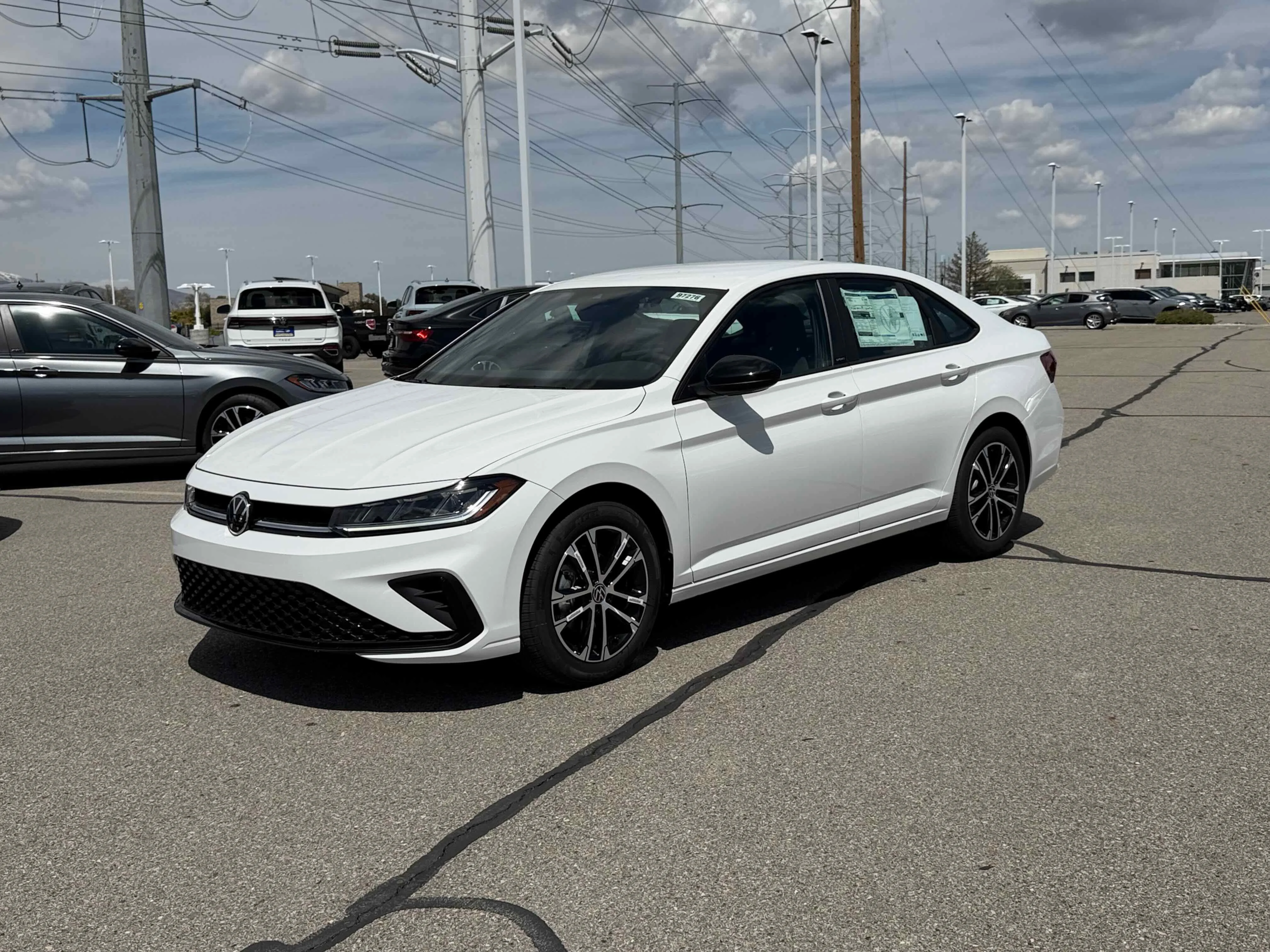 New 2026 Pure White Volkswagen Sport image 1