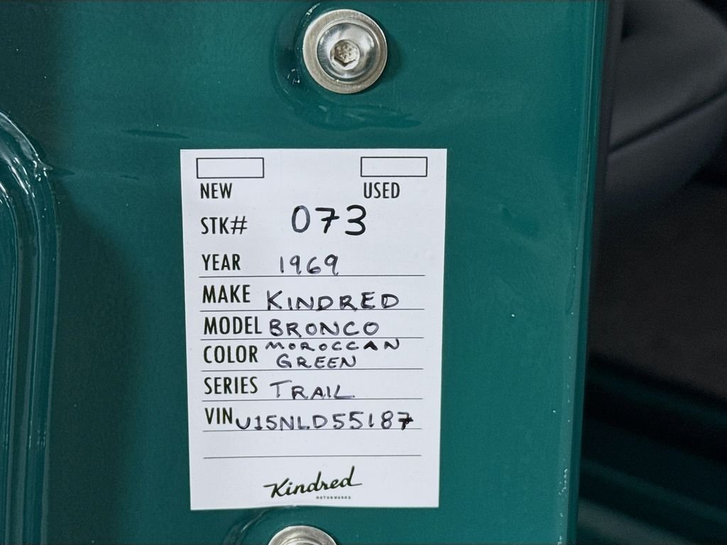 Used 1968 Green Ford Kindred Motorworks image 52