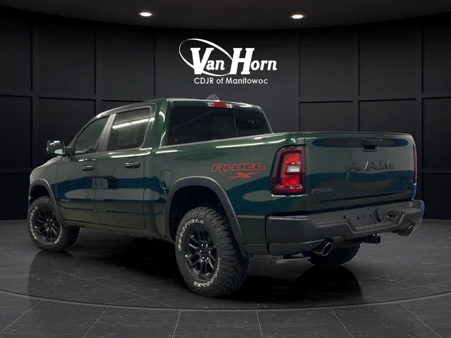 New 2027 Serrano-Green Metallic Exterior Paint RAM Rebel image 5