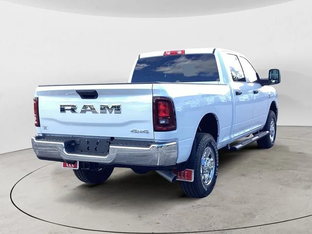 New 2026 Bright White Clearcoat Ram TRADESMAN CREW CAB 4X4 6