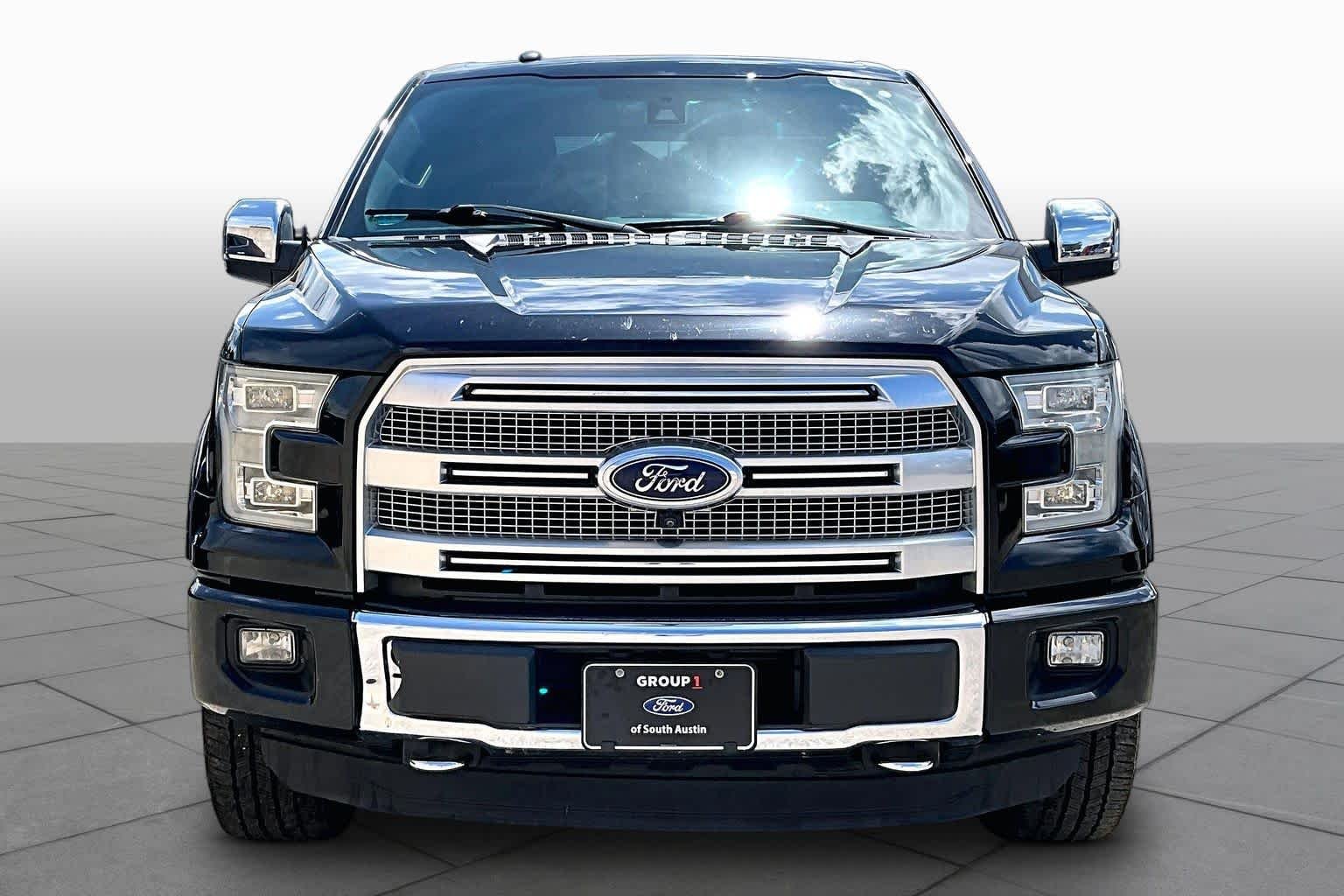 Used 2016 Shadow Black Ford Platinum image 4