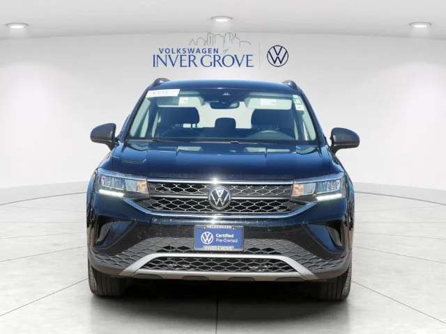 Certified 2024 Volkswagen Taos S with VIN 3VV5X7B21RM087010 for sale in Inver Grove Heights, Minnesota