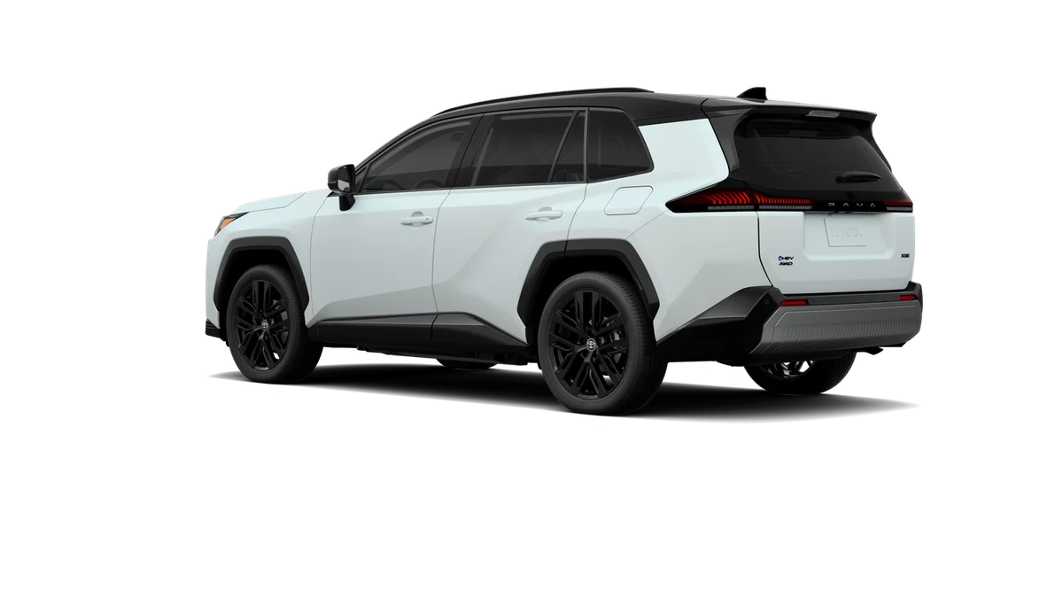 New 2026 Wind Chill Pearl with Midnight Black Metallic roof Toyota XSE image 6