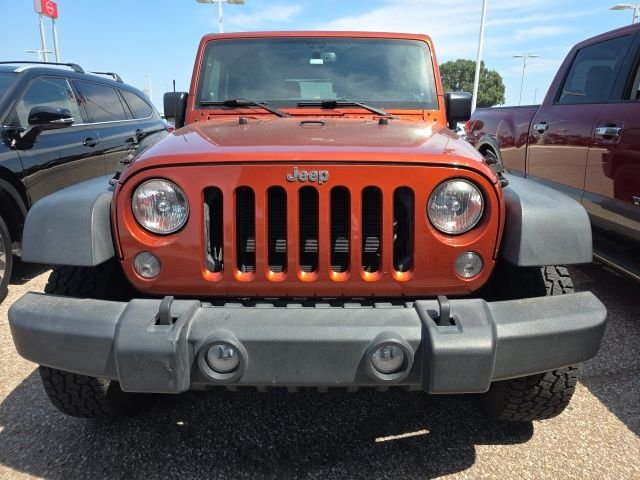 Used 2014 Orange Jeep Sport image 2