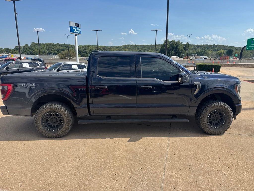 Used 2022 Blue Metallic Ford Platinum image 9