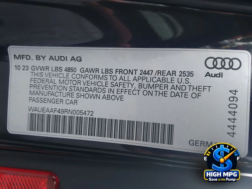 Used 2024 Black Audi 45 S line Premium Plus image 36