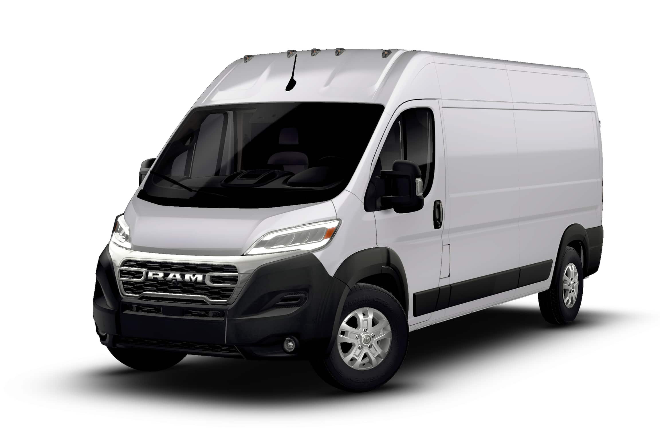 New 2026 Bright White Clear-Coat Exterior Paint RAM High Roof image 13