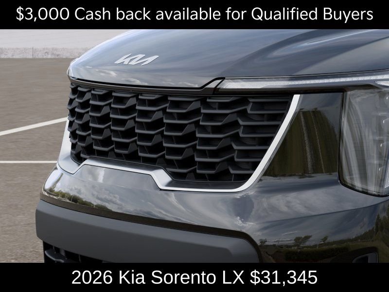 New 2026 Ebony Black Kia LX image 12