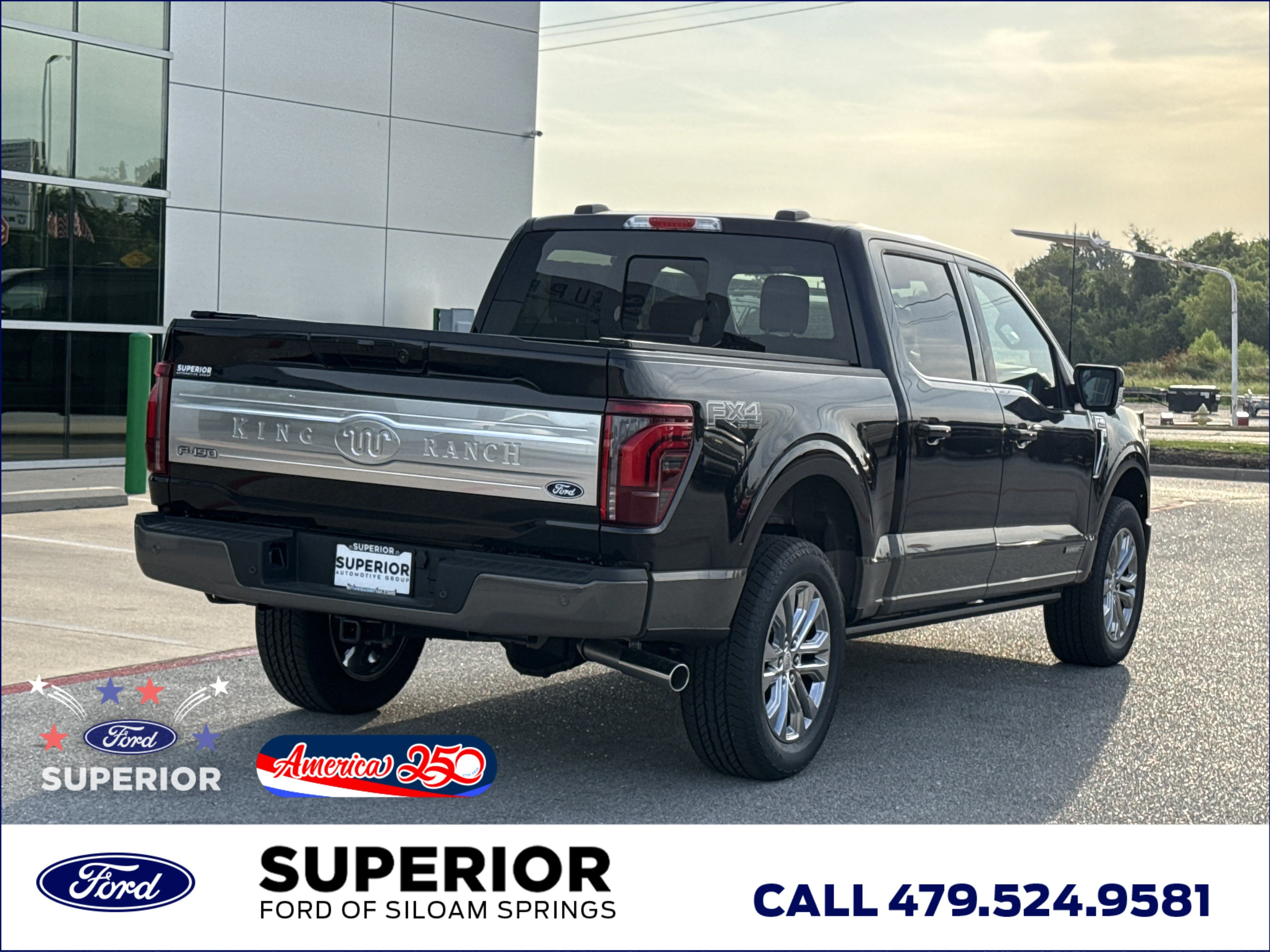 New 2026 Agate Black Metallic Ford King Ranch 4WD image 3
