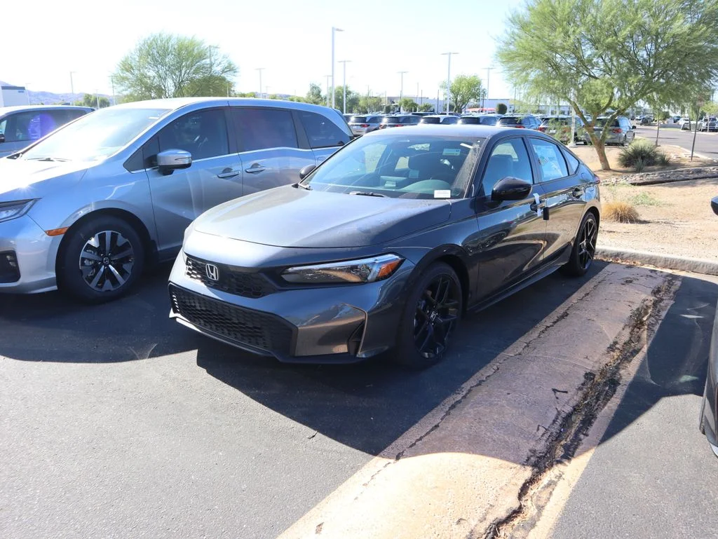 New 2026 Gray Honda Sport image 1