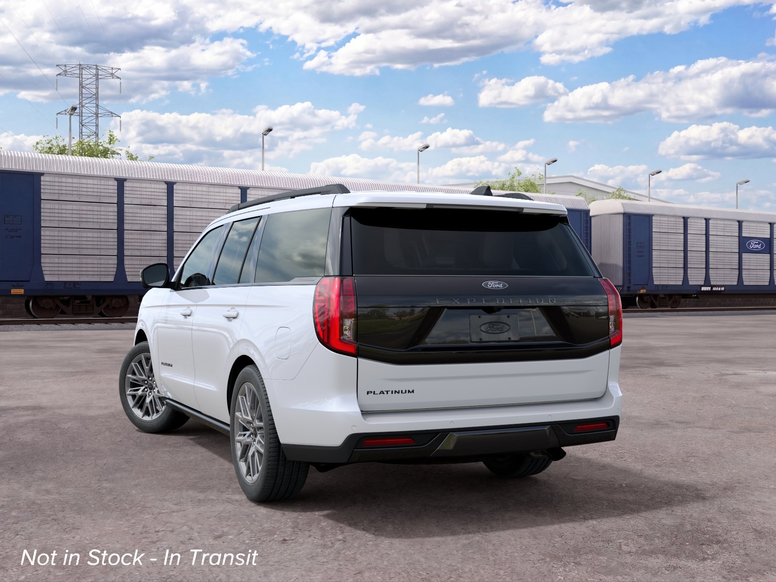 New 2027 Star White Metallic Tri-Coat Ford Platinum image 8