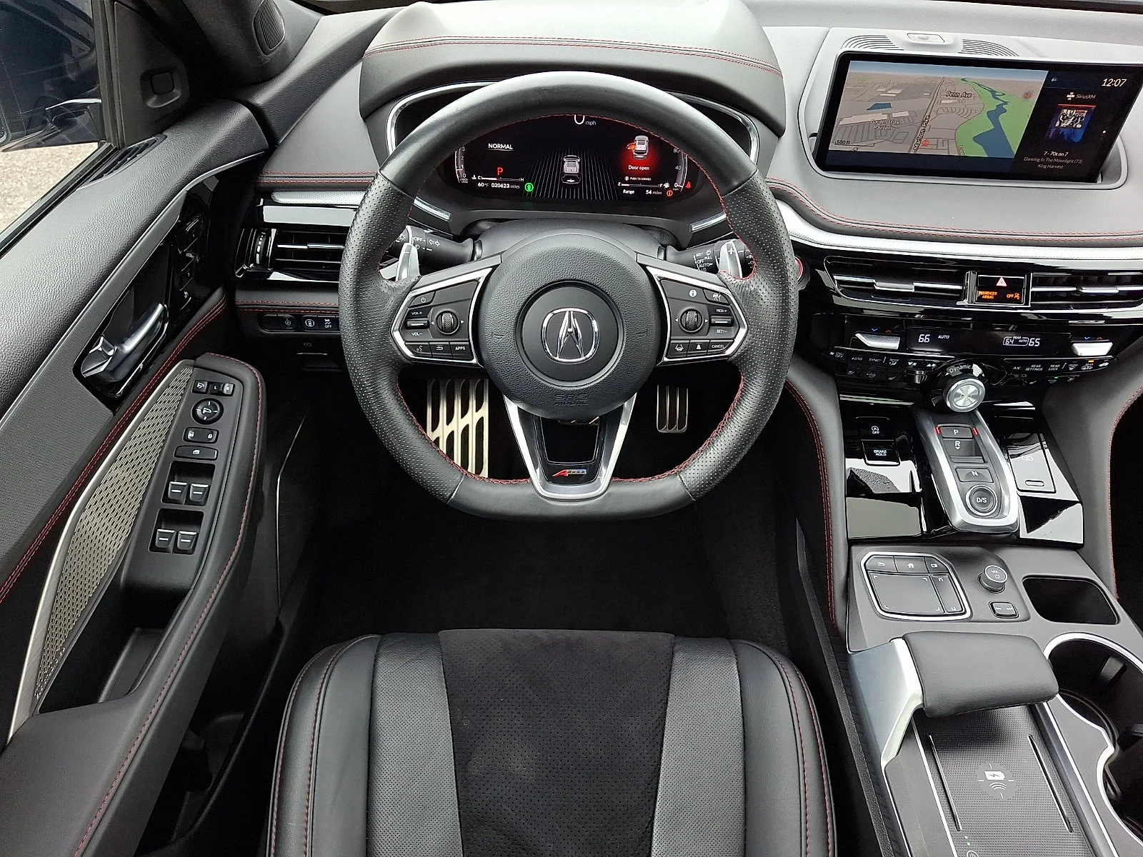 Used 2024 Liquid Carbon Metallic   Gr Acura w/A-Spec Package image 12