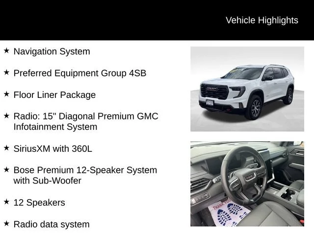 Certified Used 2026 Summit White GMC AT4 image 7