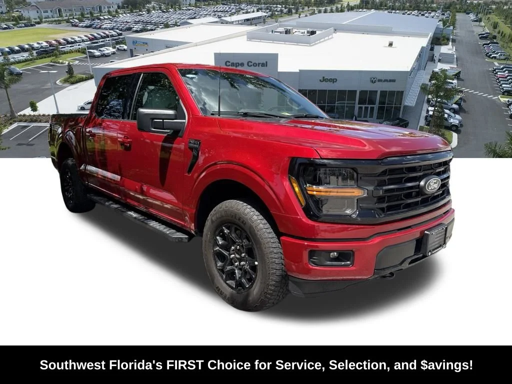 Used 2025 Red Ford XLT image 2