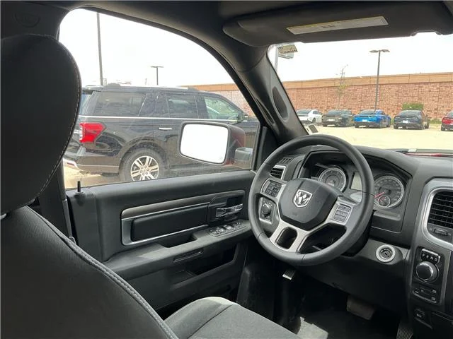 Used 2024 Flame Red Clearcoat RAM SLT 4x4 Crew Cab 5.6 ft. box 140 in. WB image 14