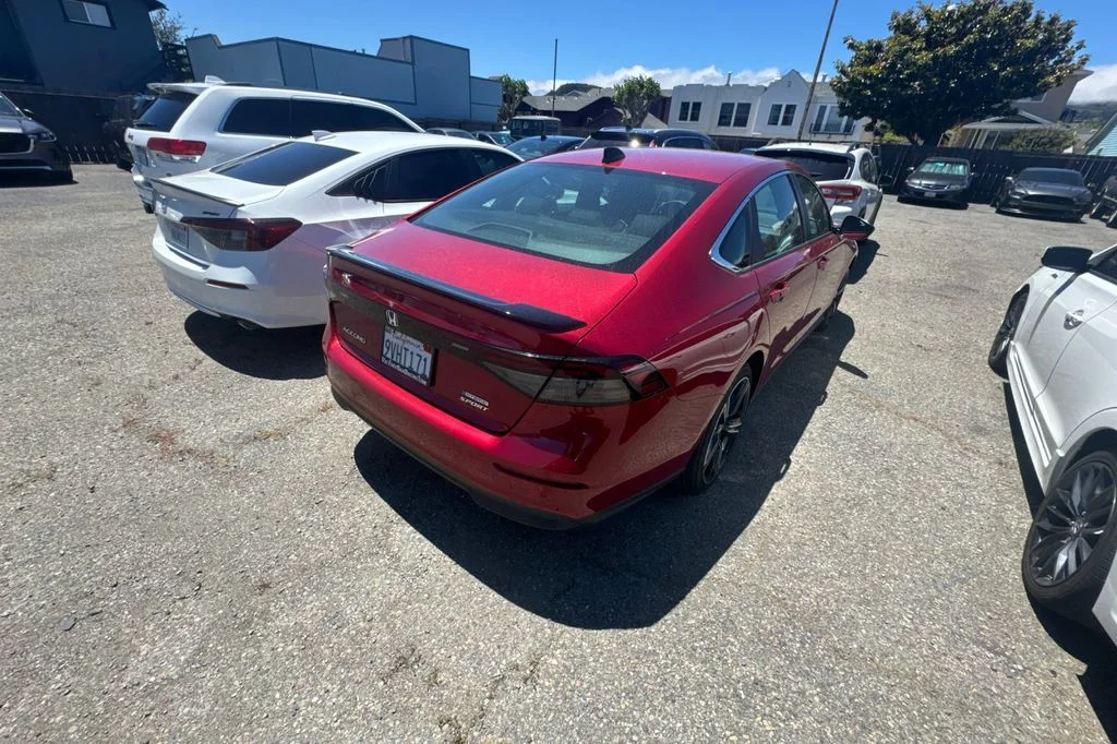 Used 2025 Radiant Red Metallic Honda Sport image 5