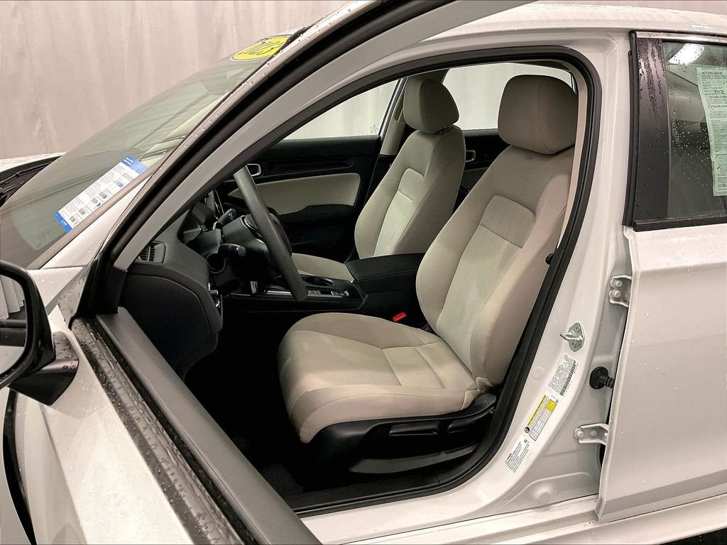 Certified Used 2023 Platinum White Pearl Honda 2.0L 4D LX image 10