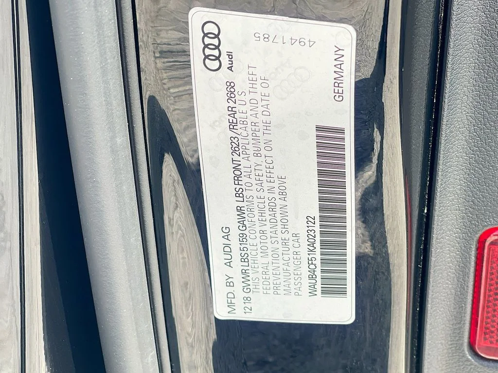 Used 2019 Black Audi Premium Plus image 22