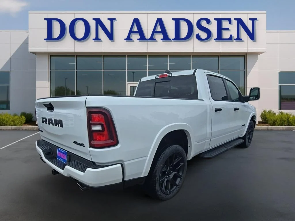 New 2026 Ivory White Tri-Coat Pearl-Coat Exterior Paint RAM Laramie image 7