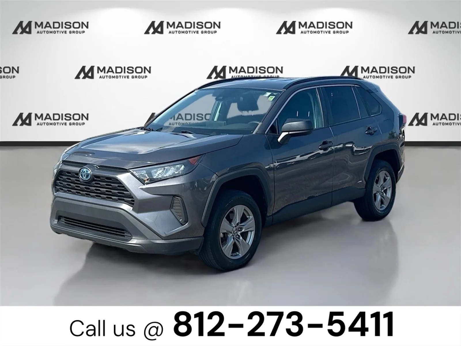 Used 2022 Gray Toyota Hybrid LE image 1