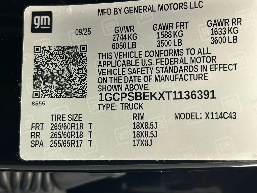 Used 2026 Black Chevrolet Work Truck image 40