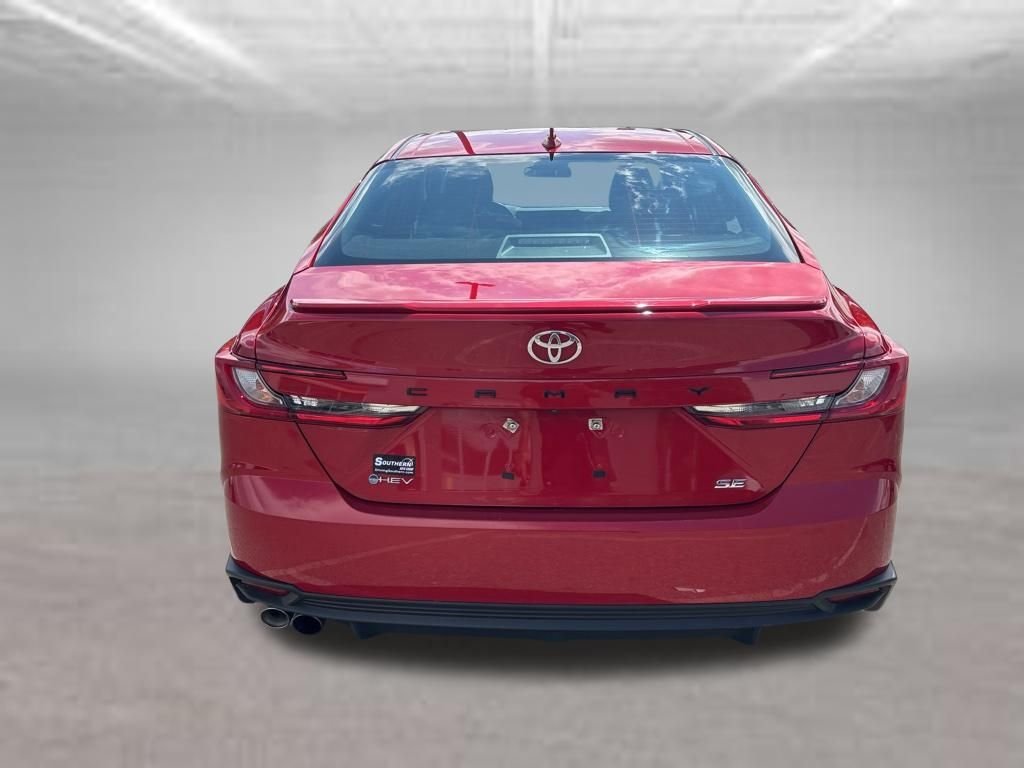 Used 2025 Red Toyota SE image 4