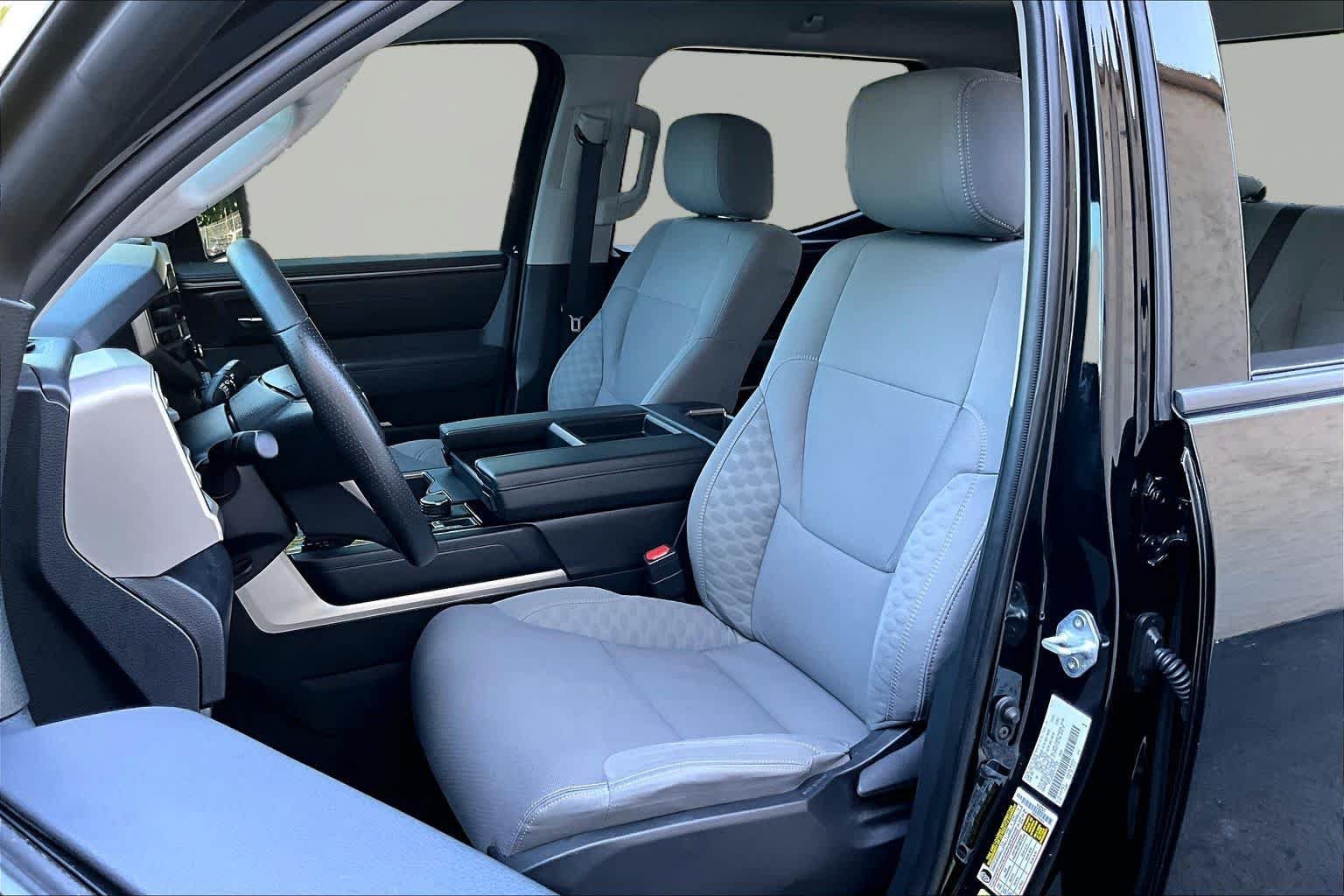 Used 2023 Midnight Black Metallic Toyota SR5 image 8