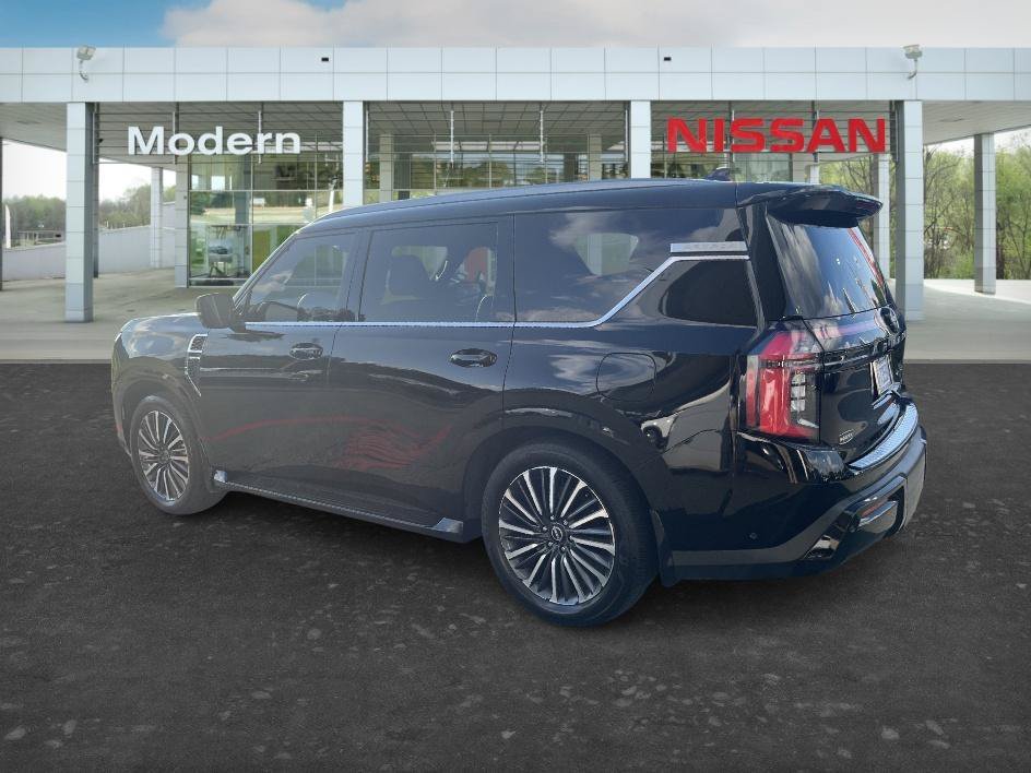 Used 2025 Super Black Nissan Platinum Reserve image 3