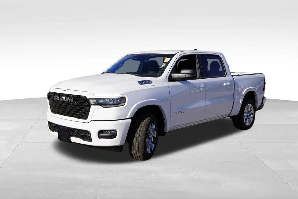 New 2026 Bright White Clear-Coat Exterior Paint RAM Big Horn image 7