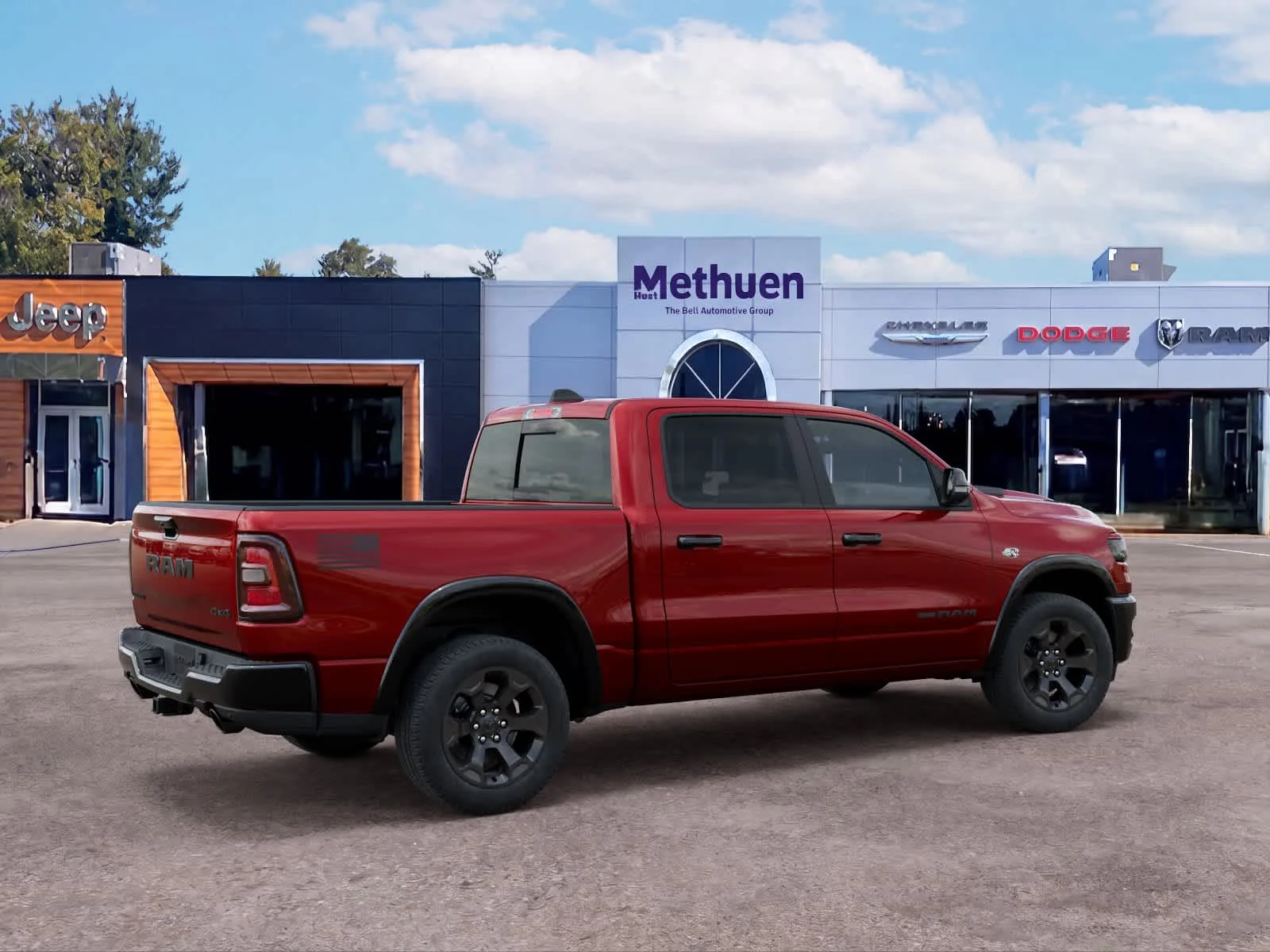 New 2026 Molten Red Pearlcoat Ram Big Horn image 4
