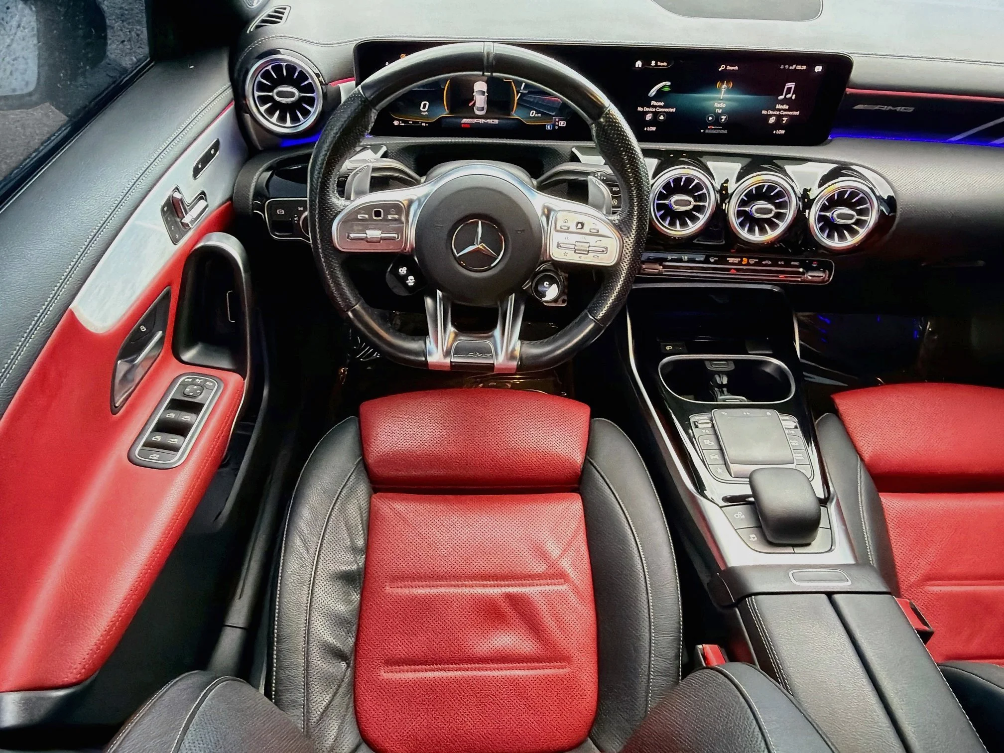 Used 2021 Polar White Mercedes-Benz AMG® CLA 35 image 16