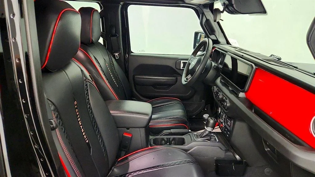 Used 2024 Black Clearcoat Jeep Willys 4x4 image 24
